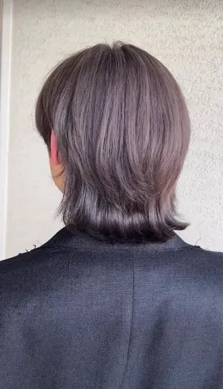 ショート カラー メンズ GRAN LUSSO岡山駅前【グランルッソ】所属・GRAN LUSSO 【MIHARU】のヘアスタイル