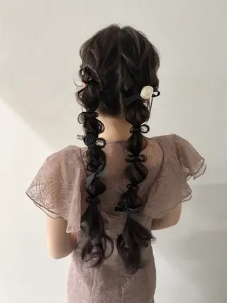 ロング ヘアアレンジ autre所属・大久保 ひでなりのヘアスタイル