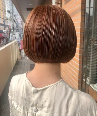 ショート カラー bococa りんのヘアスタイル