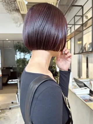 ショート 津葉井 麗奈のヘアスタイル