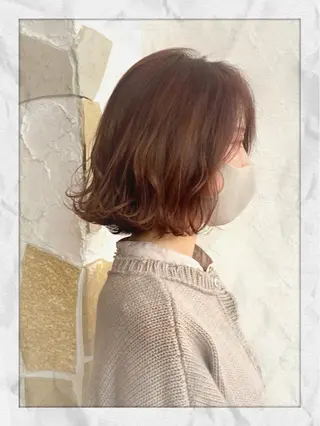 ショート カラー ヘアアレンジ Agu hair mieux宮崎大塚店所属・デザインカラー✨ 日高桃佳のヘアスタイル