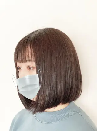 ミディアム カラー plants hair salon by GEORGE所属・元住吉プランツヘアー ☘️丸山☘️のヘアスタイル