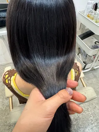 ロング 植木 まりなのヘアスタイル
