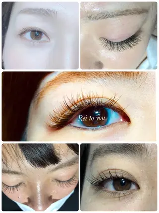 マツエク・マツパ Rei to　youのマツエク・マツパデザイン