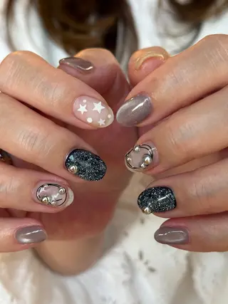 ネイル 深田 美雪のネイルデザイン