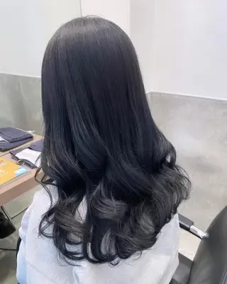 セミロング カラー 💗ガーリーヘア🎀 saki💗のヘアスタイル