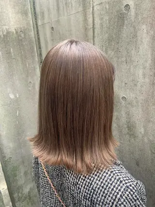 ミディアム カラー 🤍透明感/韓国風 🤍サクラギヒトミのヘアスタイル