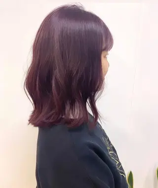 ミディアム カラー ♡ma ki♡のヘアスタイル