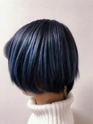 ショート カラー grow北千住店所属・ハイトーン✨最新髪質 改善👩ryuyaのヘアスタイル