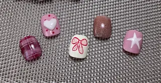 ネイル 長さだし/持込/ ワンホンネイル/Umのネイルデザイン