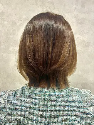 ミディアム enx / yumaのヘアスタイル