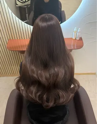 ロング WATARU/ 韓国風巻き髪のヘアスタイル