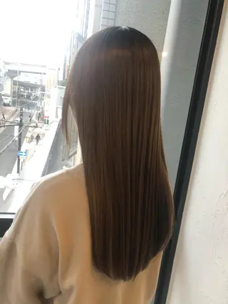 ロング カラー 髪質改善&ブリーチ 伊勢 祐一郎のヘアスタイル