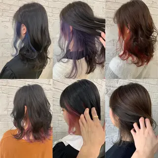 ミディアム 🇺🇸ハイライト特 化美容師🇺🇸漆沢のヘアスタイル