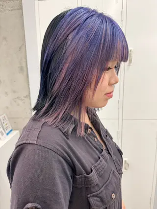 ショート ✨ブリーチ/顔周り レイヤー¦YUKA✨のヘアスタイル
