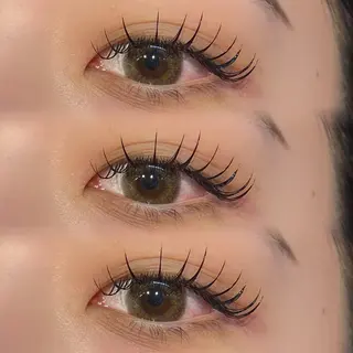 マツエク・マツパ 松野桃香♡ 束感eyelashのマツエク・マツパデザイン