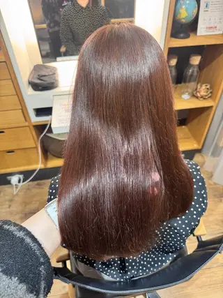 セミロング 南 怜奈のヘアスタイル