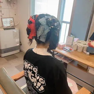 ヘアアレンジ HempBeauty 浅野アサミのヘアスタイル