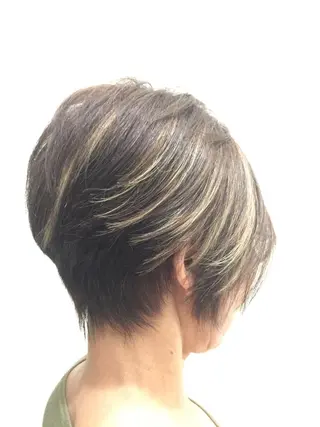 ショート カラー ✨美髪矯正の専門家✨ 髪質改善 松村のヘアスタイル