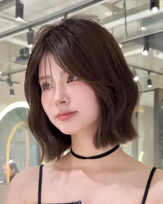 ショート けいし🐬ボブ ショート艶髪カラー✨のヘアスタイル