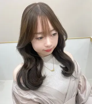 ロング ヘアアレンジ ami 大人モテ/レイヤーのヘアスタイル