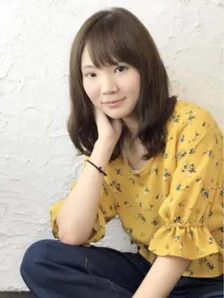 ミディアム hatena所属・末吉 慶多のヘアスタイル