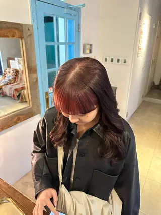 ロング レイヤーカット🫧 ／髪質改善✨TOWAのヘアスタイル