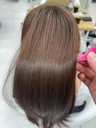 セミロング 磯部 拓磨のヘアスタイル