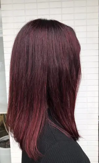 セミロング uti所属・菊池 幹のヘアスタイル