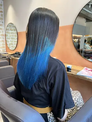 セミロング 🌈モテ色 村上のぶきのヘアスタイル