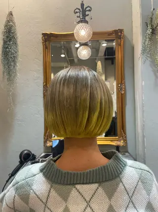 ショート DieHare所属・林 紅葉のヘアスタイル