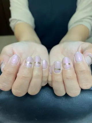 ショート aki_orenge nailのネイルデザイン