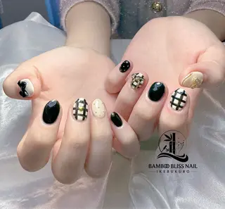 ネイル BAMBOO BLISS 研修用のネイルデザイン