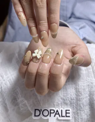 ネイル D‘OPALEサロン所属・トパサロン 上野kkのネイルデザイン