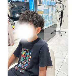 パーマ メンズ 韓国ヘア 🎀中川綾乃🎀のヘアスタイル