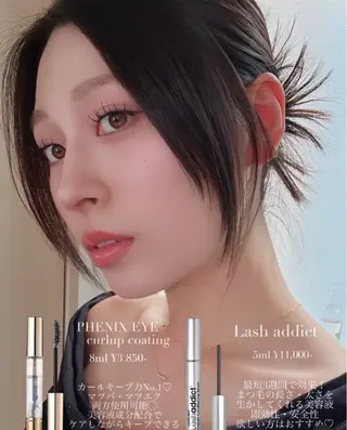 マツエク・マツパ une fleur_ momoのマツエク・マツパデザイン