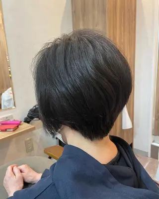 ショート 骨格、カラー診断士 ✂️淡中円花のヘアスタイル