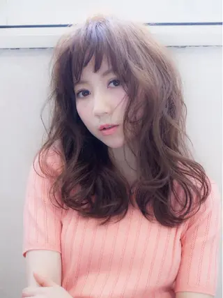 セミロング カラー 高濃度水素/髪質改善 /柳原大輝のヘアスタイル