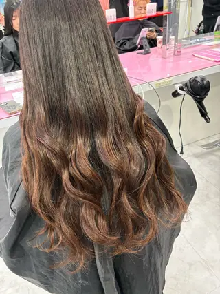 ロング うる艶カラー🍓 モデル募集🍓海音のヘアスタイル