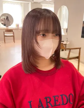ミディアム 仙波 未来のヘアスタイル