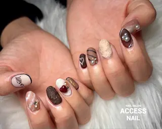 ネイル access nailのネイルデザイン