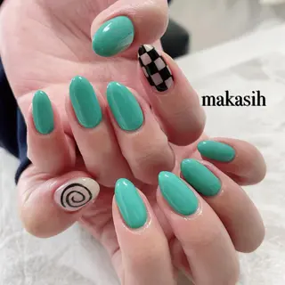 ネイル 山崎 美菜子のネイルデザイン