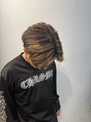 カラー メンズ 藤井 佑良 FUJII YURAのヘアスタイル
