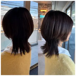 ミディアム 加藤 泰輔のヘアスタイル