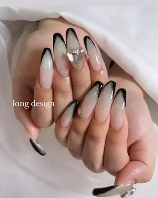 ロング ネイル nail salon neigeのネイルデザイン