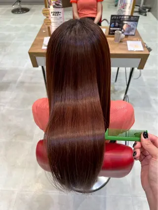 ロング カラー LuLu Sayaのヘアスタイル