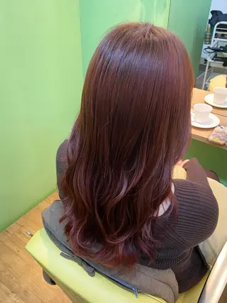 ロング カラー 【エシカル】 HOSOMIのヘアスタイル