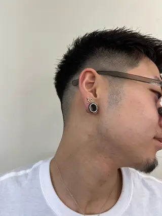 メンズ BARBER CLASSICS所属・K. クスハラ南区のヘアスタイル