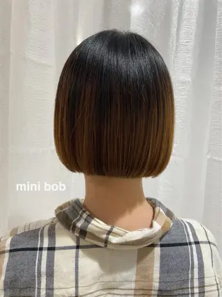 ショート カラー ヘアアレンジ merc.🌿💚 八幡真衣のヘアスタイル