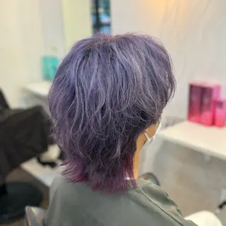 カラー 🌟YUYA/寒色/ エクステ/ハイトーンのヘアスタイル